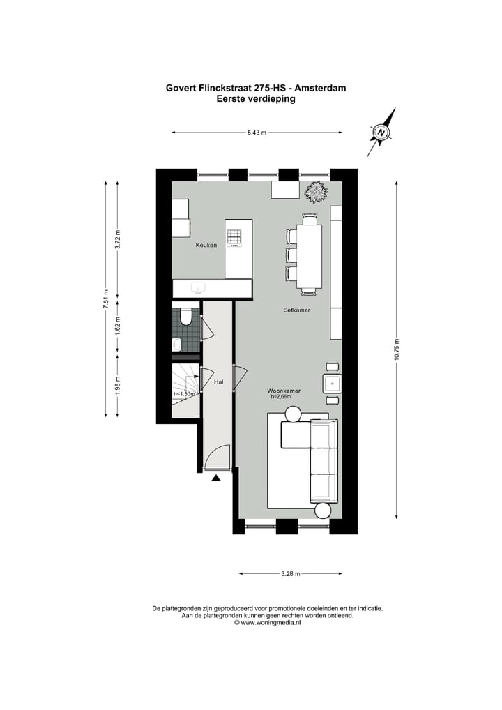 Foto 26 van Govert Flinckstraat 275-H