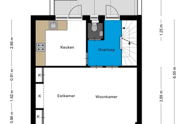 Foto 48 van Passage Zuidpoort 3-A