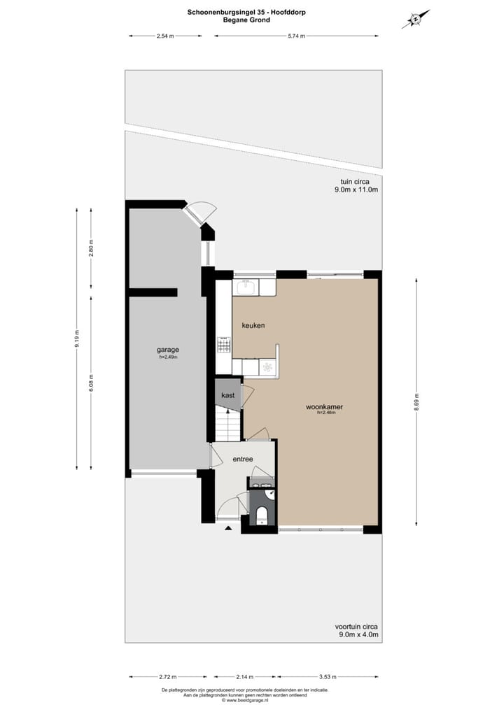 Foto 33 van Schoonenburgsingel 35