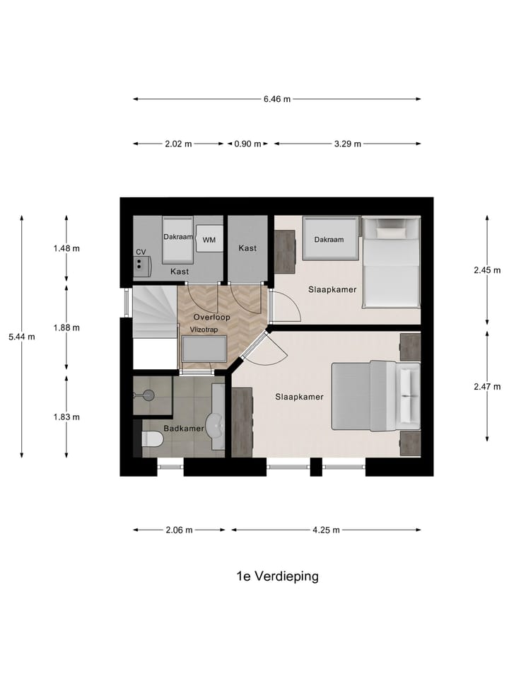 Foto 41 van Carmelietenstraat-oost 1-M