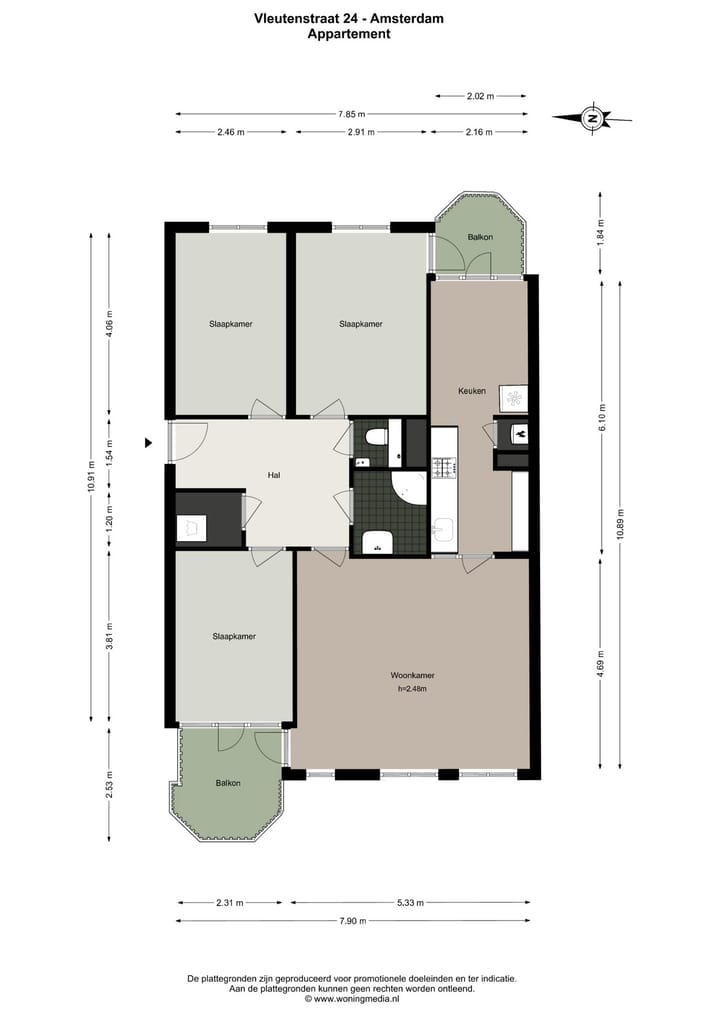 Foto 26 van Vleutenstraat 24