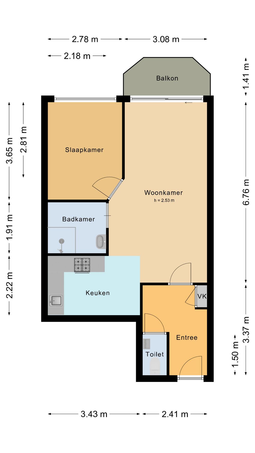 Foto 19 van Molenstraat 43-B