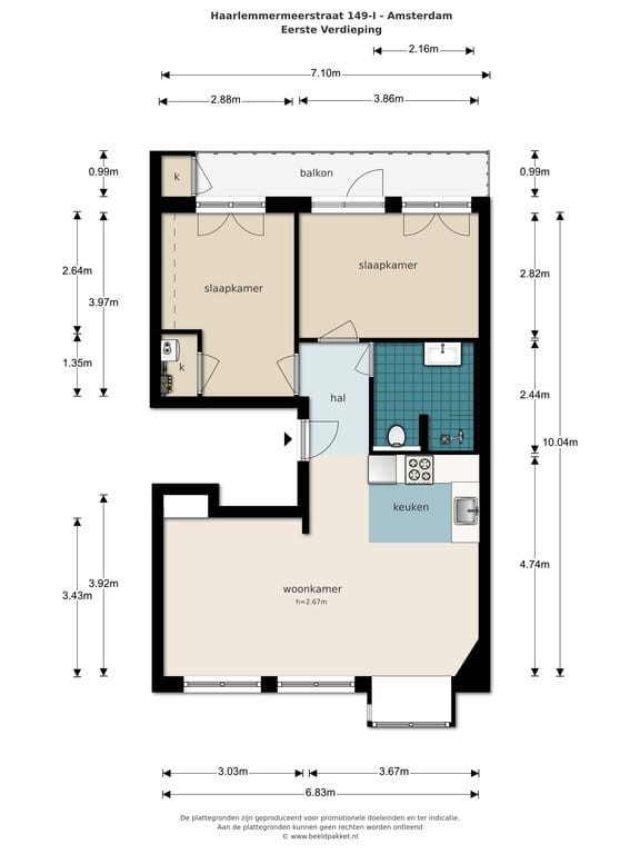 Foto 22 van Haarlemmermeerstraat 149-1