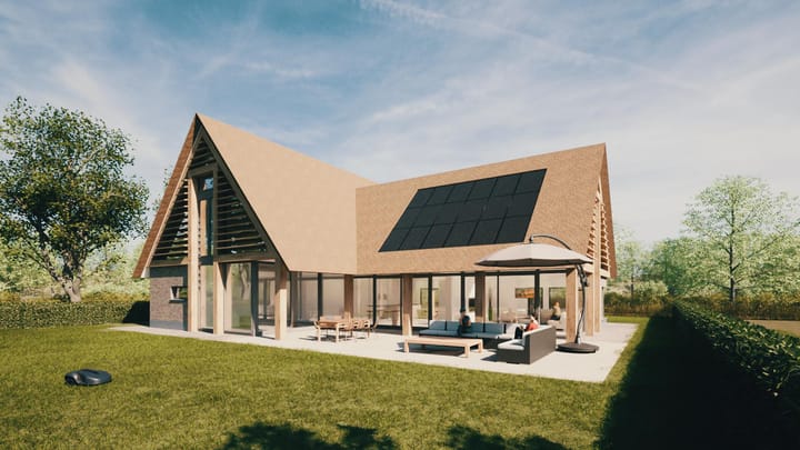 Photo 9 of RUITERSBOSHOEVE - 4 kavels Burg. Guljélaan