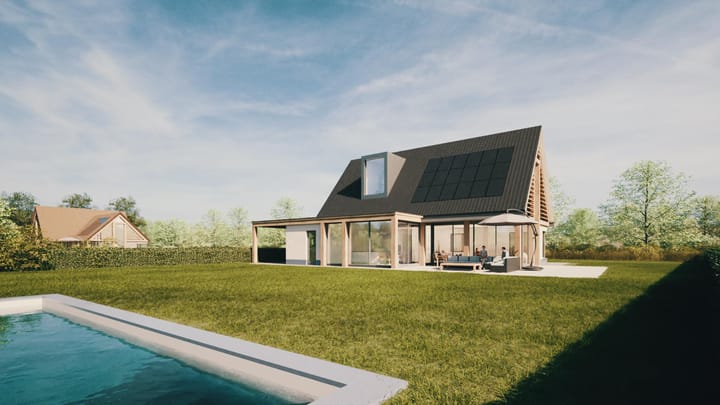 Photo 13 of RUITERSBOSHOEVE - 4 kavels Burg. Guljélaan