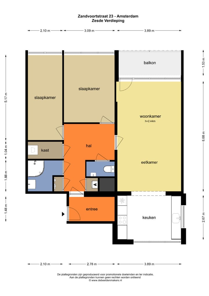 Foto 24 van Zandvoortstraat 23