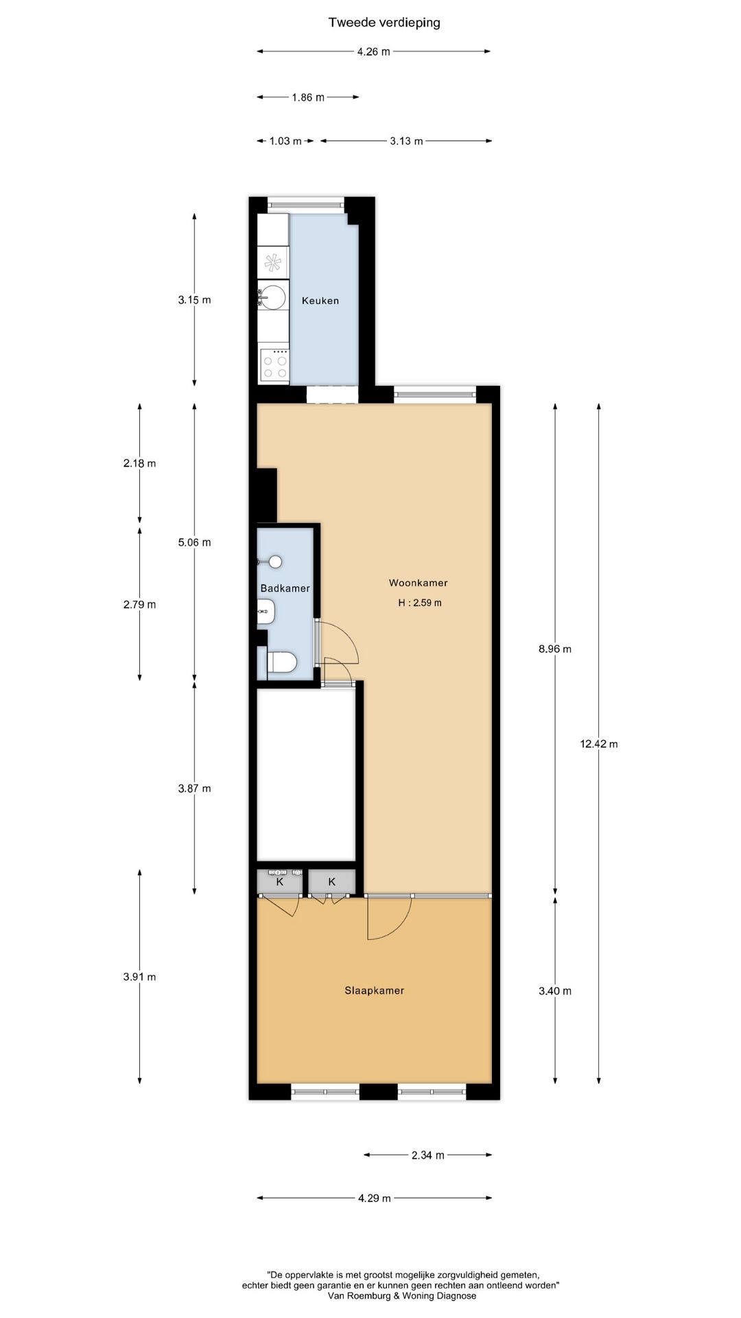 Foto 15 van Spaarndammerstraat 75-2