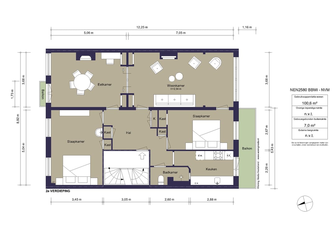 Foto 23 van Maarten Harpertszoon Trompstraat 19-2