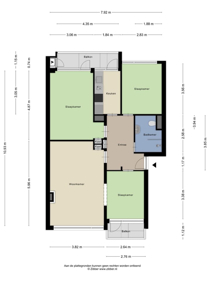 Foto 2 van Stadswal 16-B