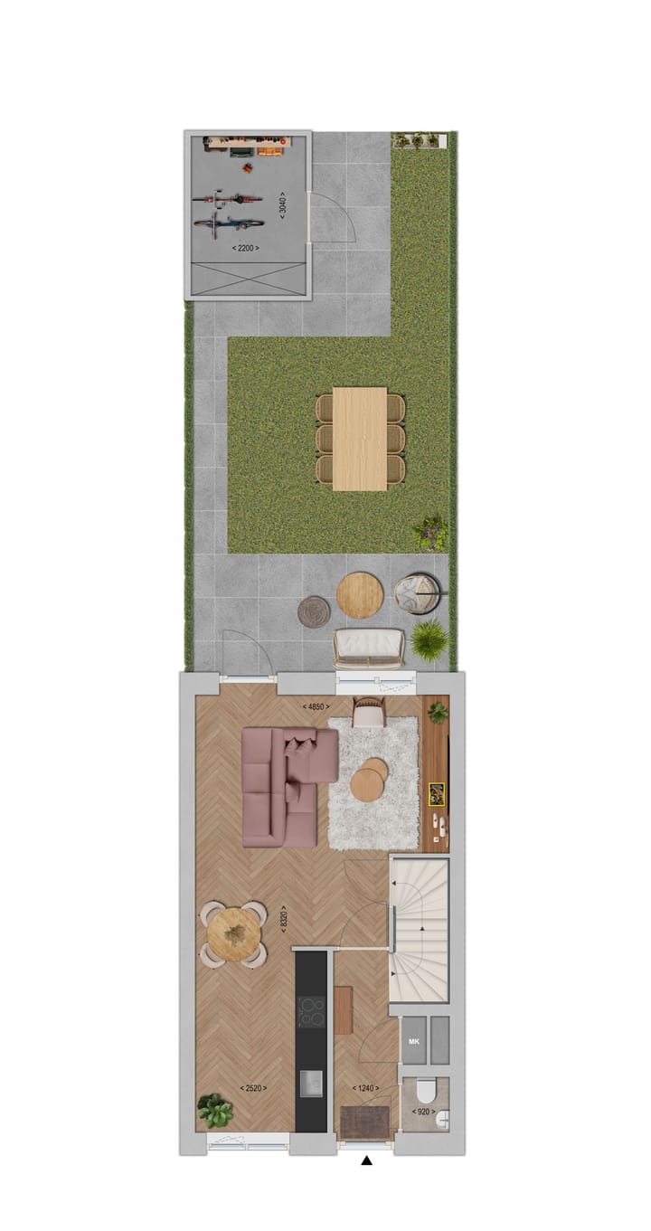 Photo 12 of Rijwoning A - Startblok (Bouwnr. 25)