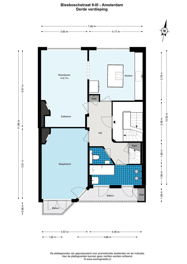 Foto 39 van Biesboschstraat 9-3
