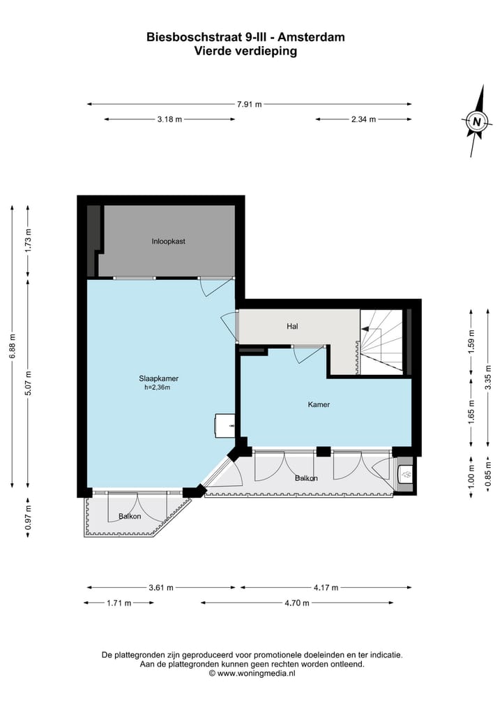 Foto 40 van Biesboschstraat 9-3
