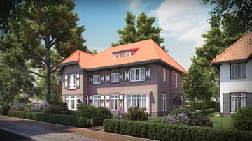 Foto van Half-vrijstaande Villa rechts Halfvrijstaande woning