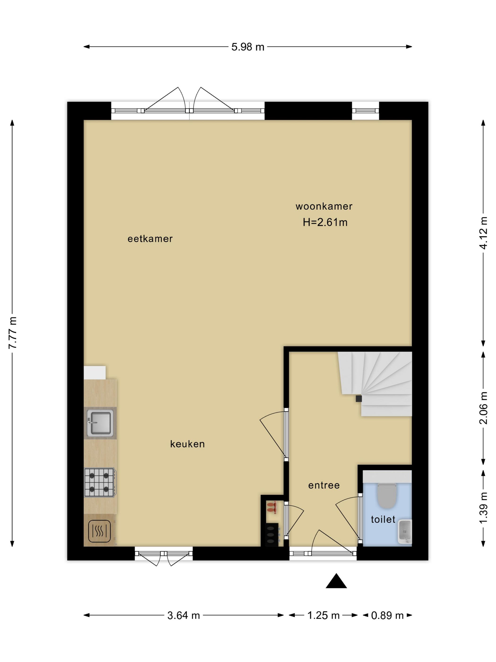 Foto 18 van Baanstpoldersedijk 4-504