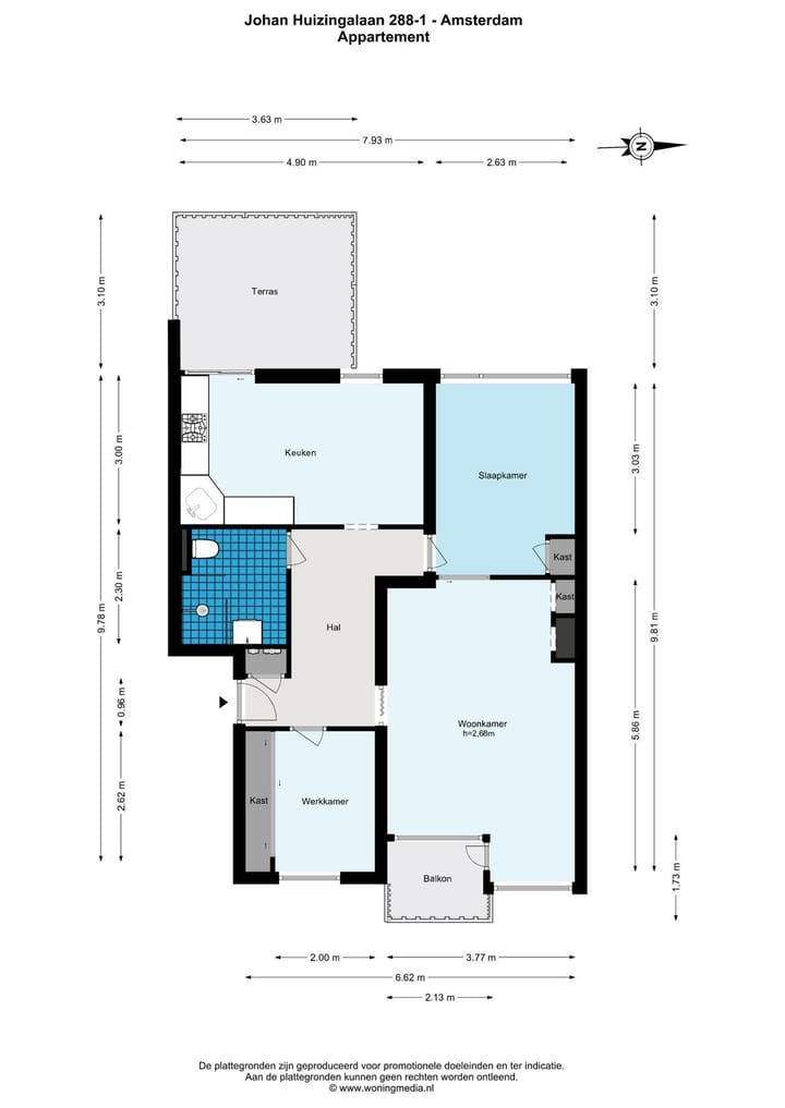 Foto 25 van Johan Huizingalaan 288-1