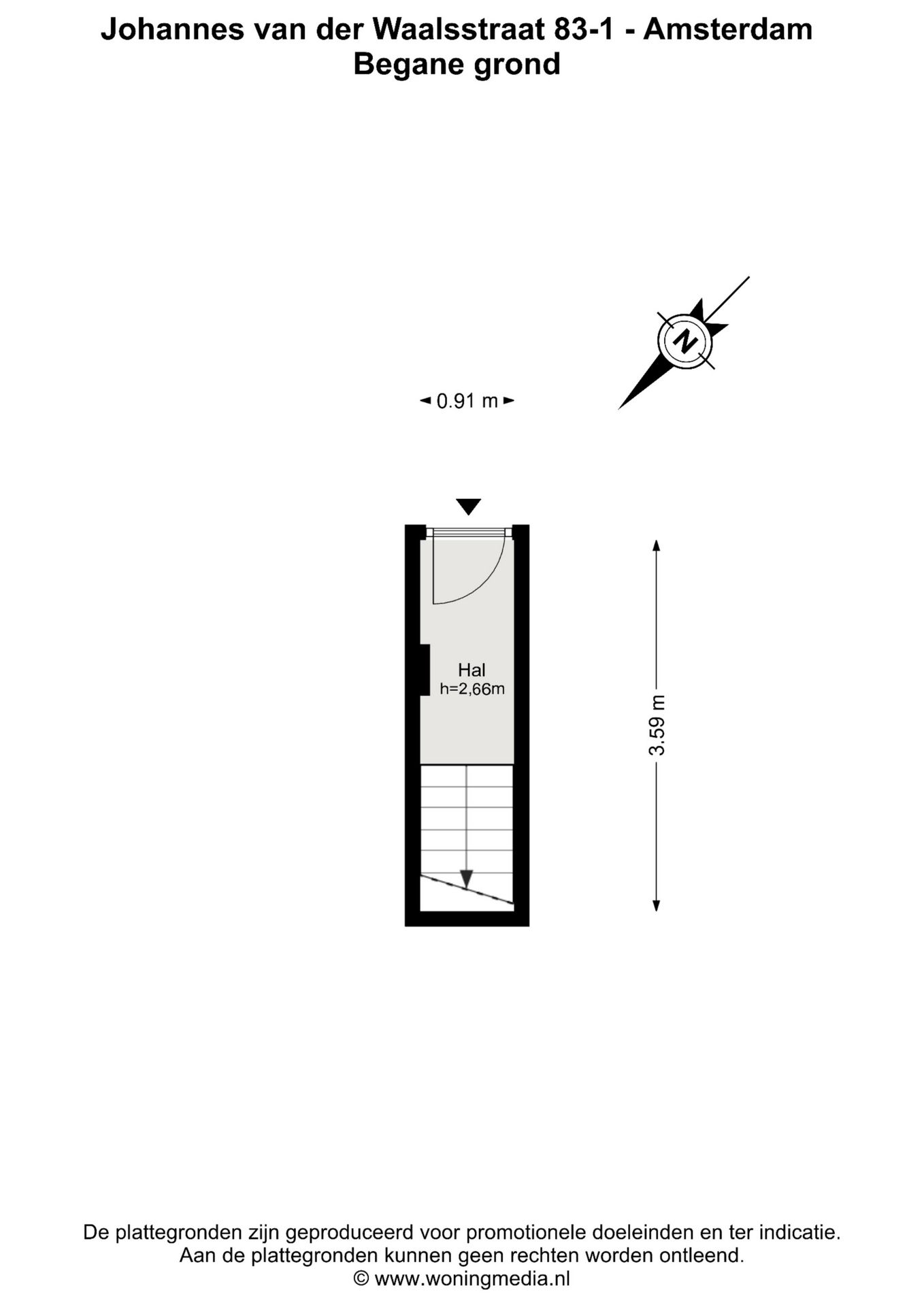 Foto 27 van Johannes van der Waalsstraat 83-1