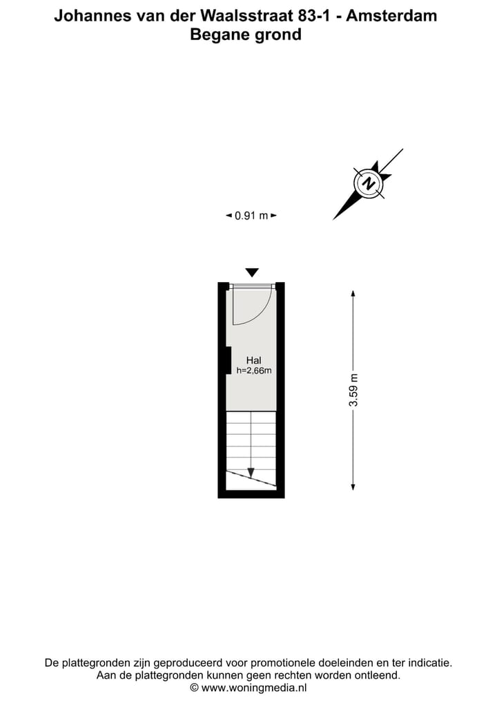 Photo 27 of Johannes van der Waalsstraat 83-1