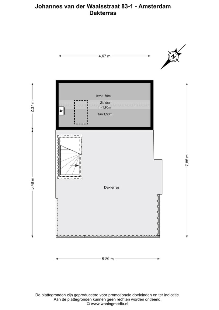 Photo 30 of Johannes van der Waalsstraat 83-1