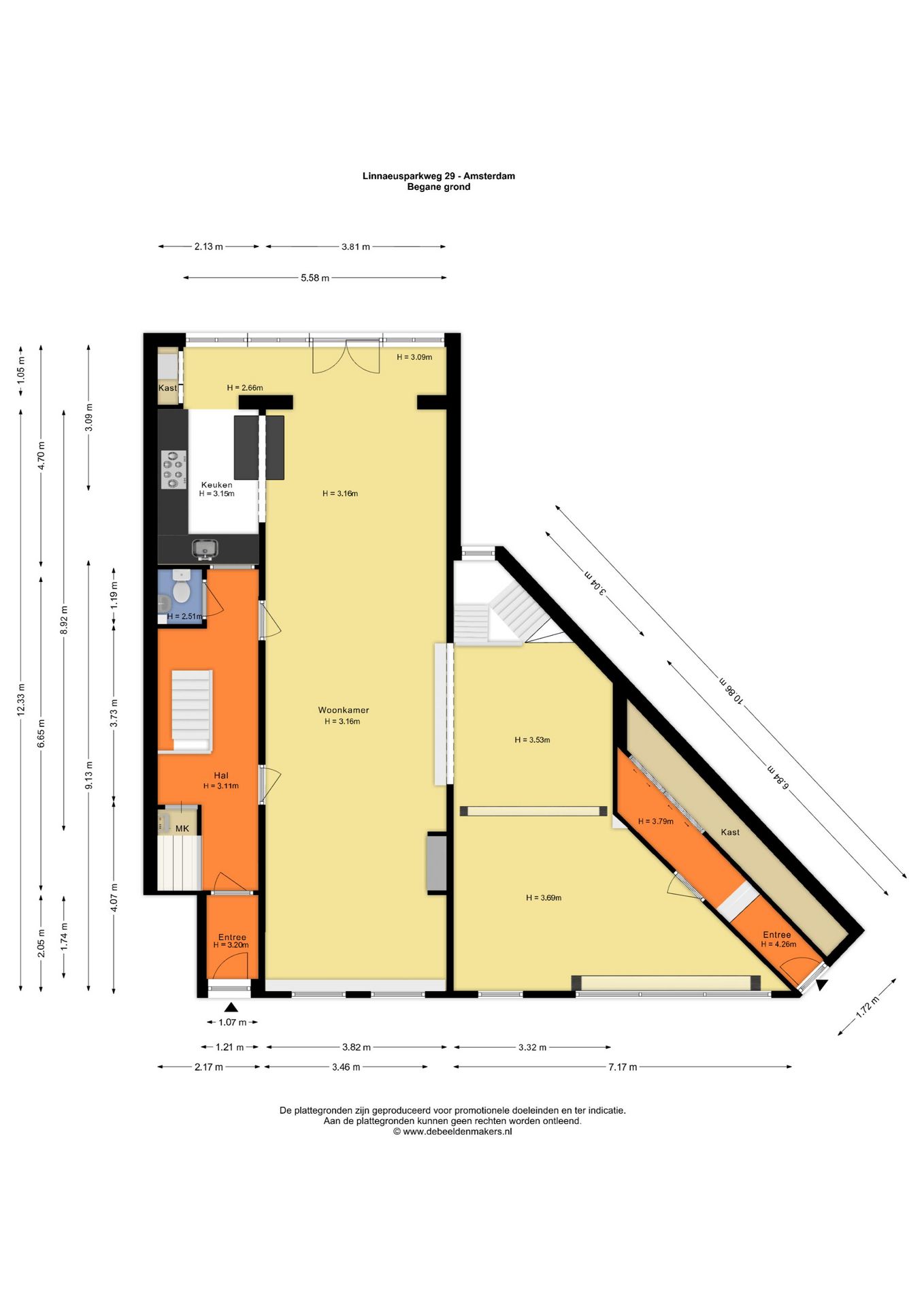 Foto 57 van Linnaeusparkweg 29-H