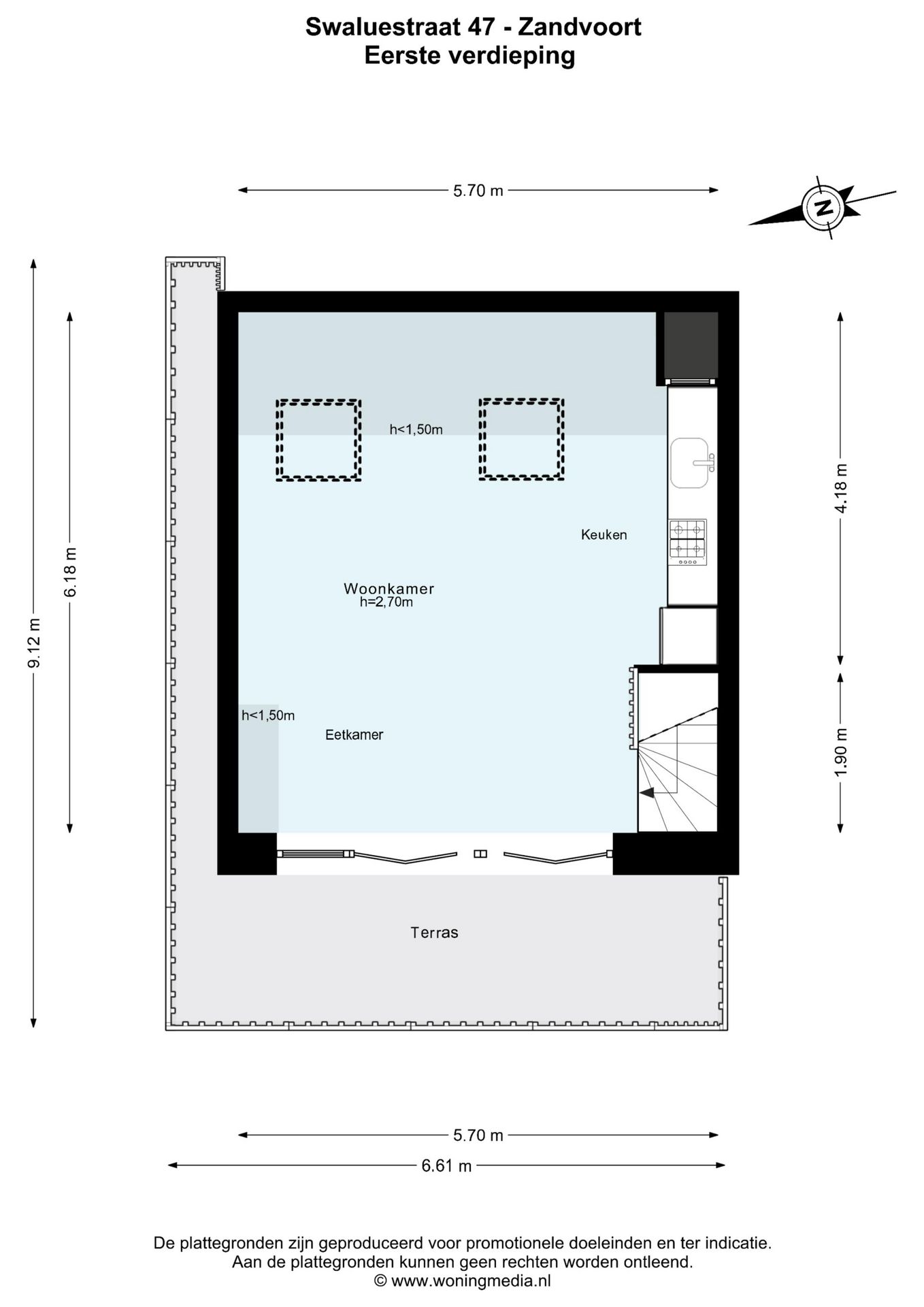 Foto 24 van Swaluëstraat 47