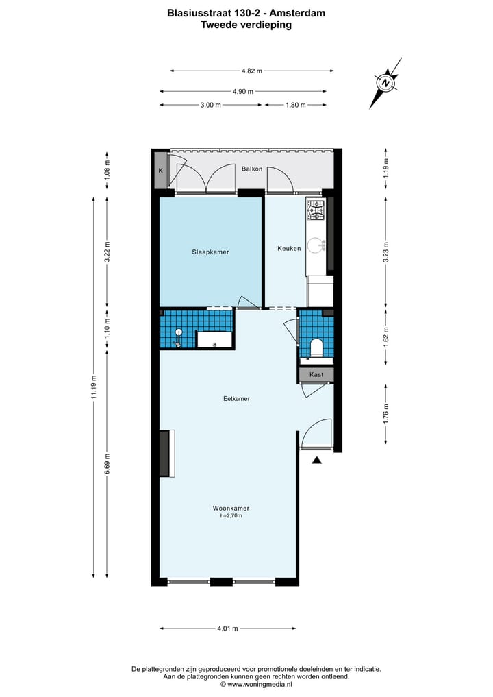 Foto 15 van Blasiusstraat 130-2
