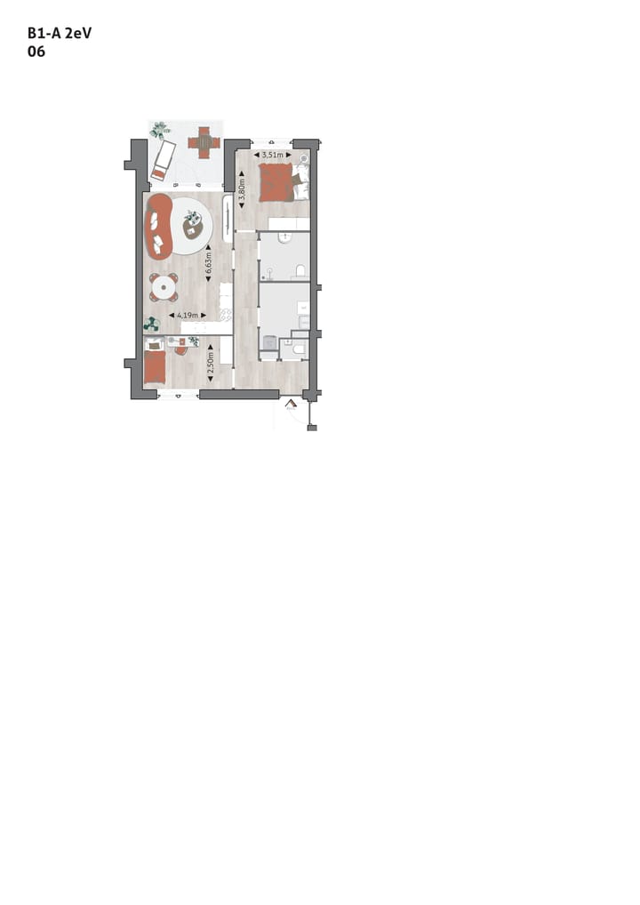 Foto 2 van type A (Bouwnr. 6)