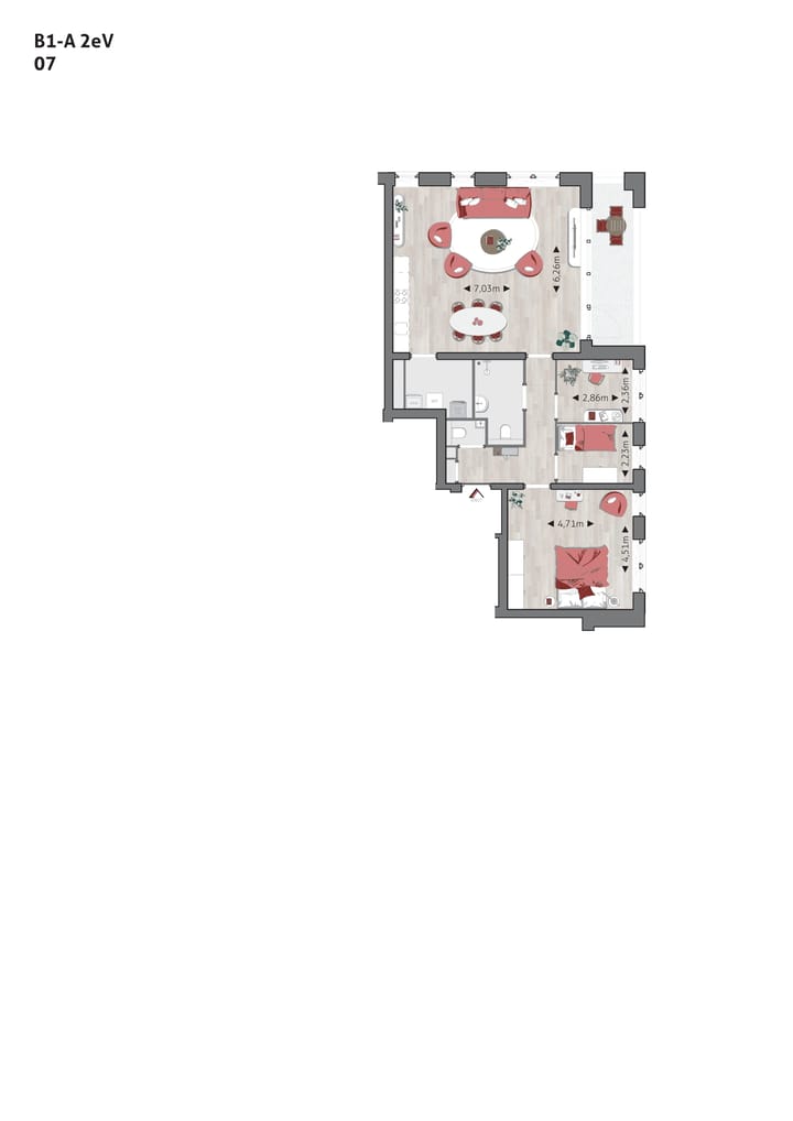 Photo 2 of Type B (Bouwnr. 7)