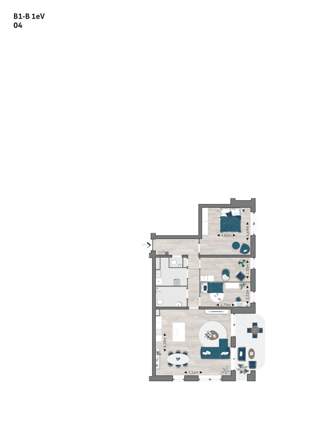 Foto 2 van Type F (Bouwnr. 4)