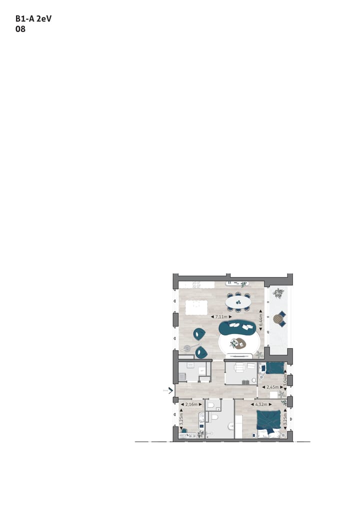 Foto 2 van Type C (Bouwnr. 8)