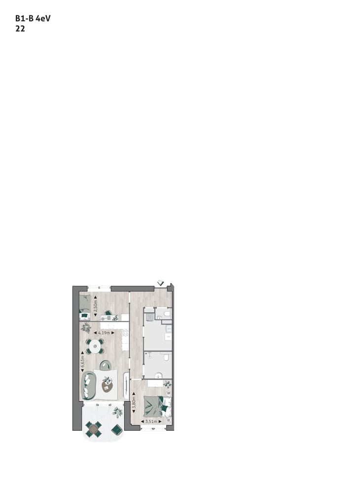 Foto 2 van Type H (Bouwnr. 22)