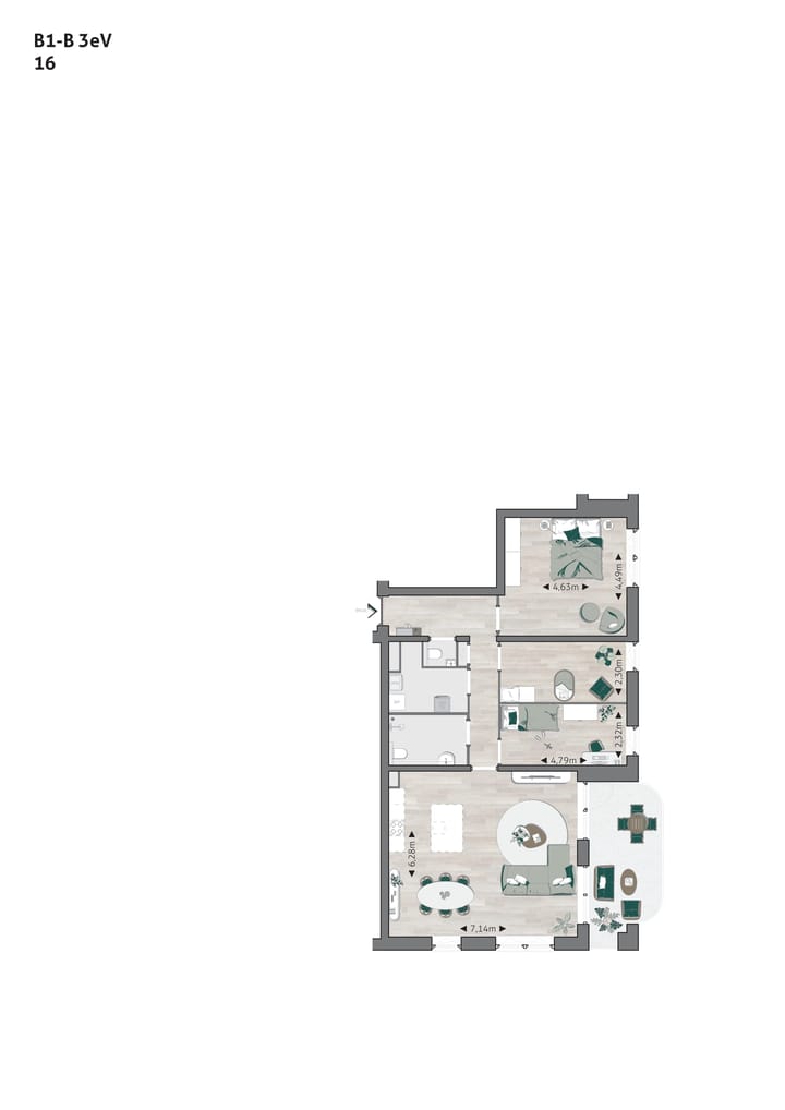 Foto 2 van Type F (Bouwnr. 16)