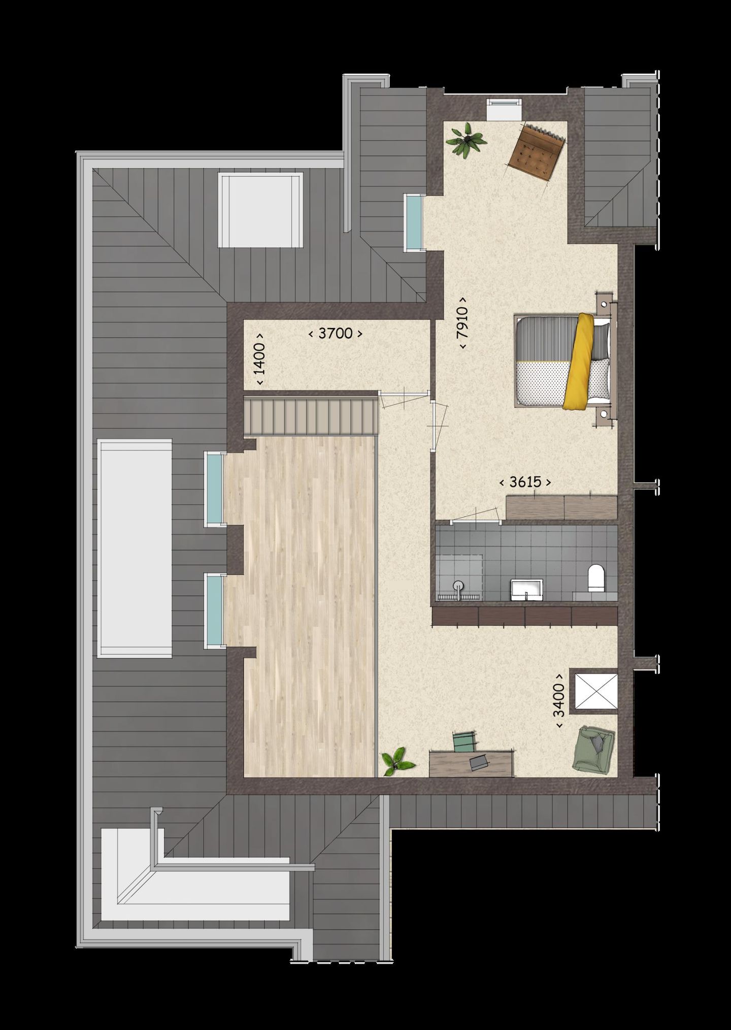 Foto 10 van Penthouse (Bouwnr. 7)