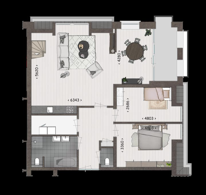 Photo 11 of Penthouse (Bouwnr. 8)