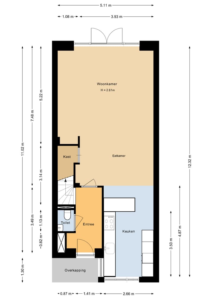 Foto 47 van Nassau Dwarsstraat 35
