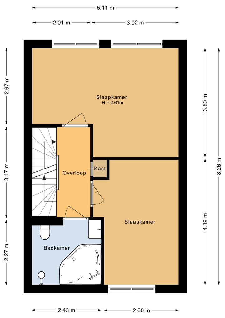 Foto 48 van Nassau Dwarsstraat 35