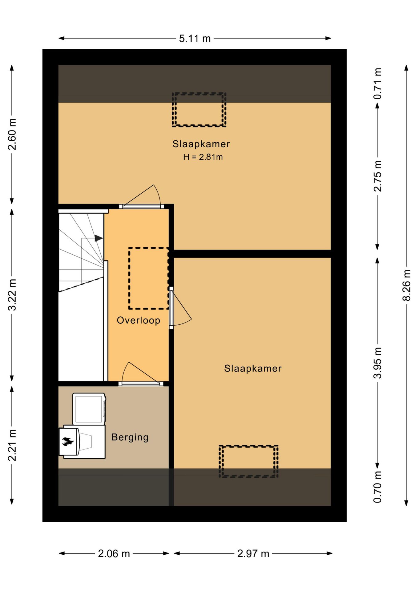 Foto 49 van Nassau Dwarsstraat 35