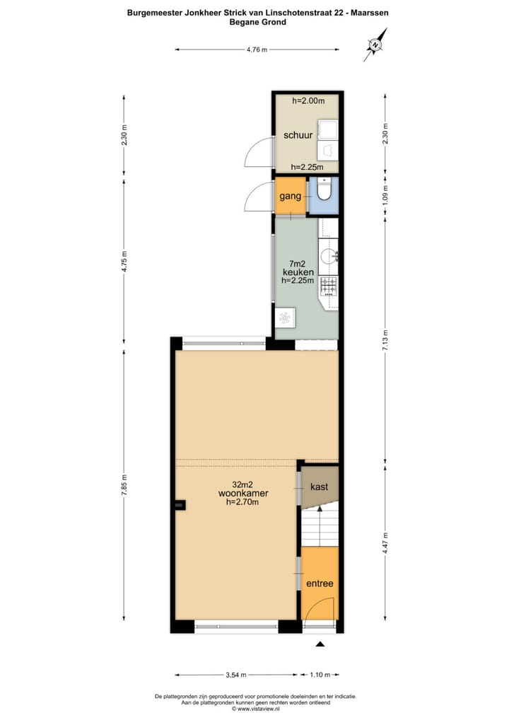 Foto 42 van Burgemeester Strick van Linschotenstraat 22