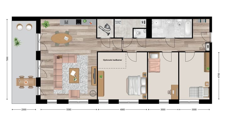 Foto 3 van Zuster van Lonkhuijzenhof 47