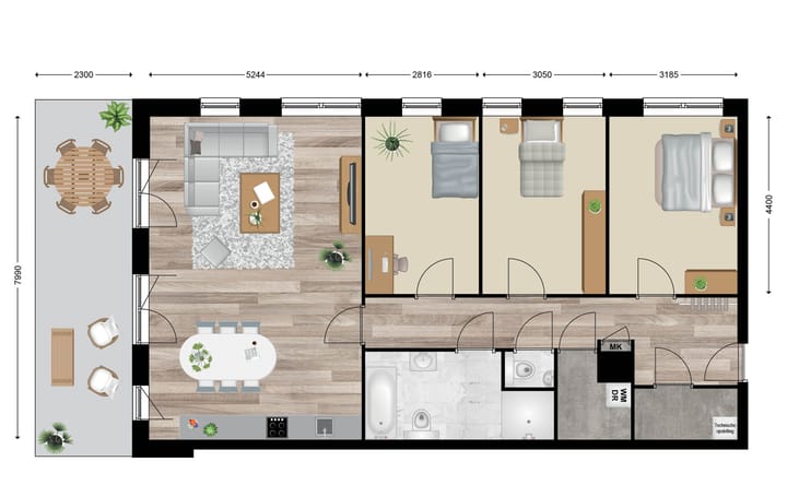 Foto 3 van Zuster van Lonkhuijzenhof 26