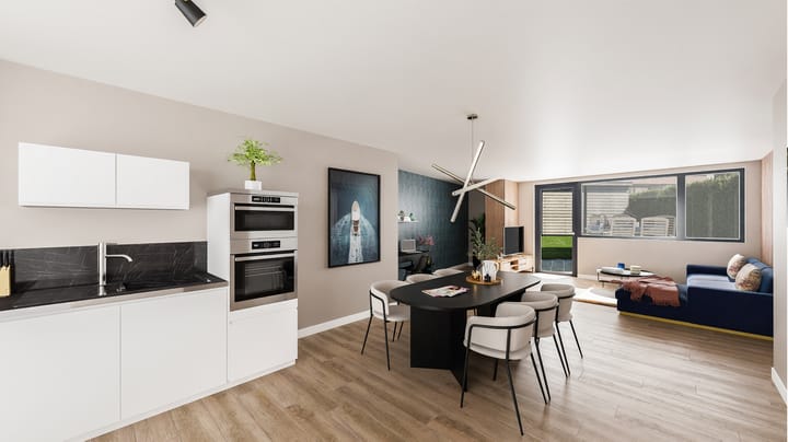 Foto 1 van Benedenwoning met tuin (Bouwnr. 17)