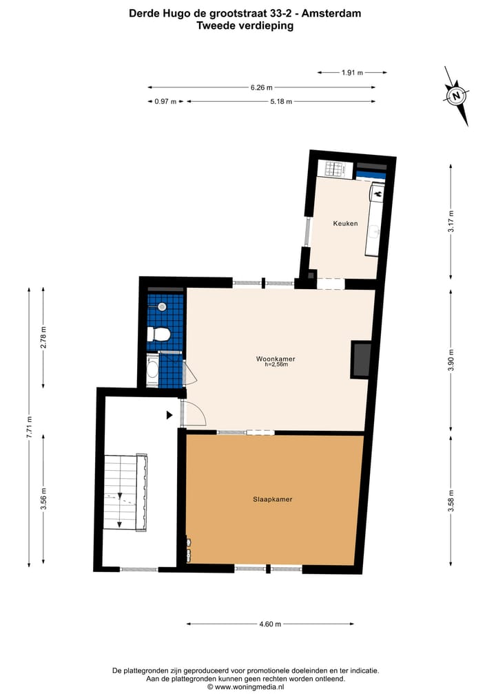 Foto 18 van Derde Hugo de Grootstraat 33-2