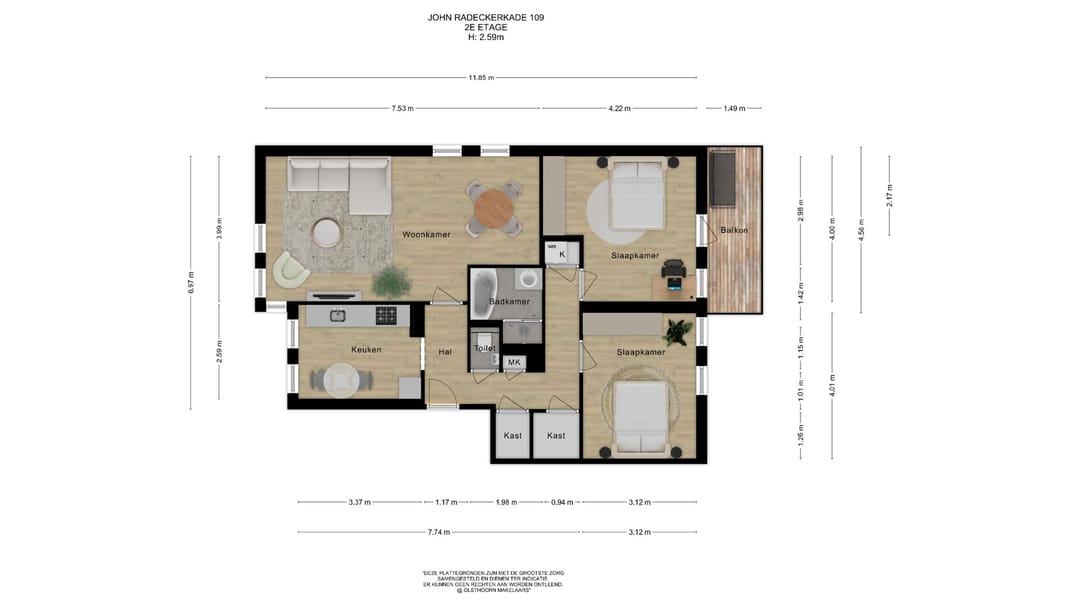 Foto 26 van John Rädeckerkade 109