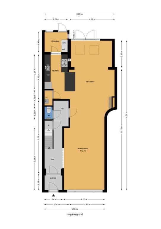 Foto 36 van Lange Kerkdam 35-A