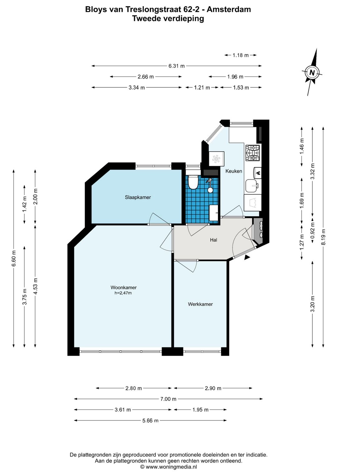 Photo 17 of Bloys van Treslongstraat 62-2