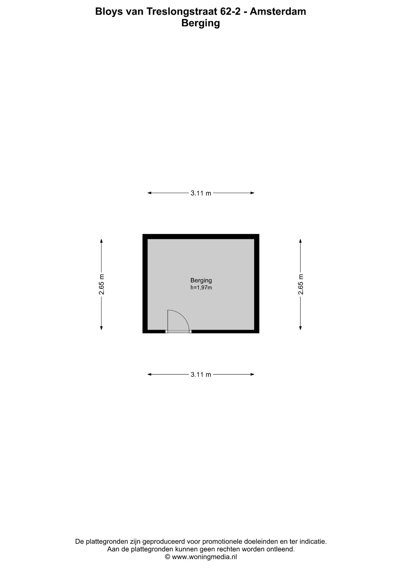 Photo 18 of Bloys van Treslongstraat 62-2