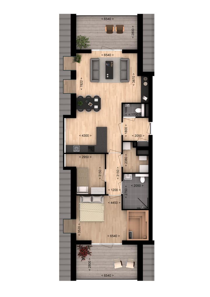 Foto 16 van Type Kapelle (Bouwnr. 17)