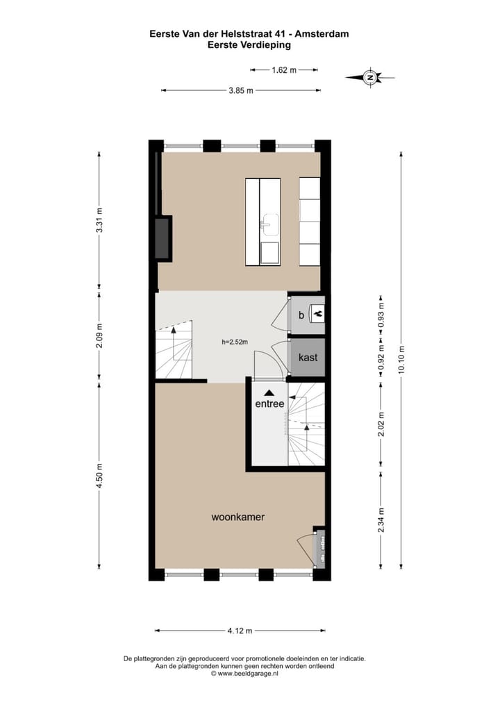 Foto 24 van Eerste Van der Helststraat 41-1