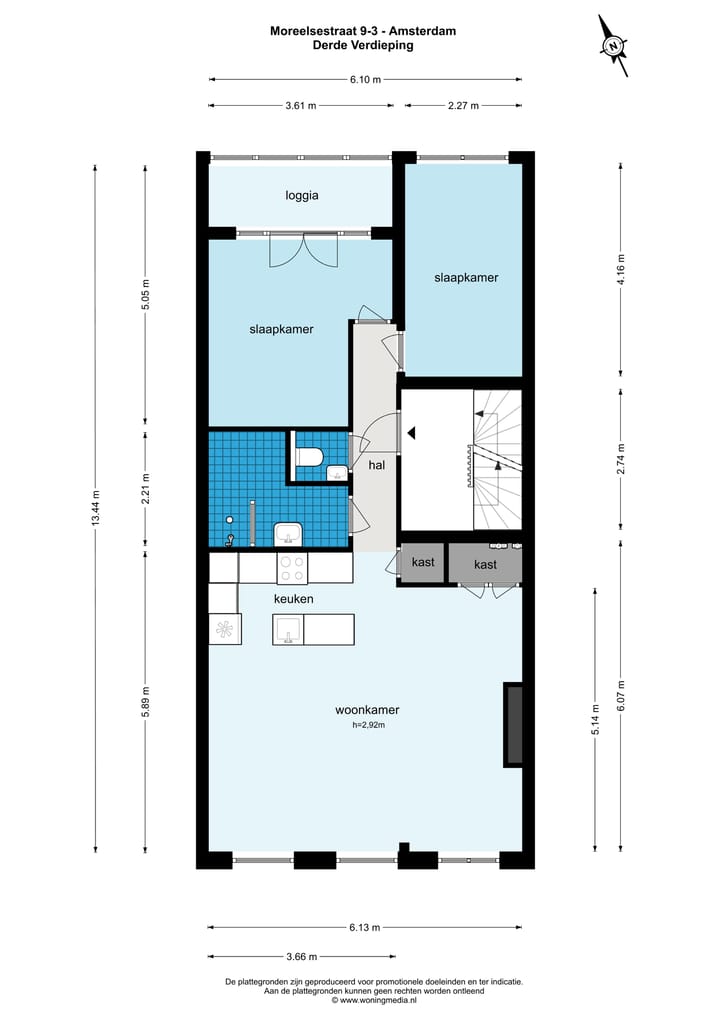 Foto 39 van Moreelsestraat 9-3