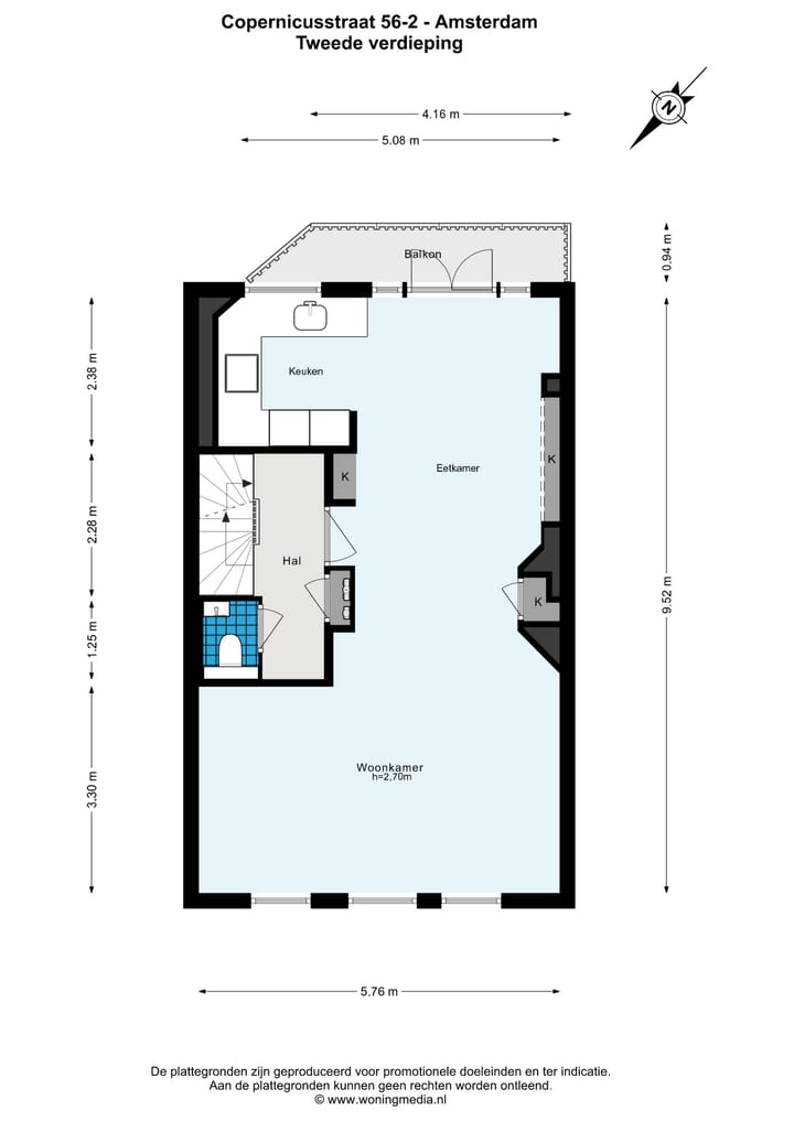 Foto 38 van Copernicusstraat 56-2
