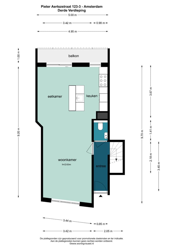 Foto 34 van Pieter Aertszstraat 123-3